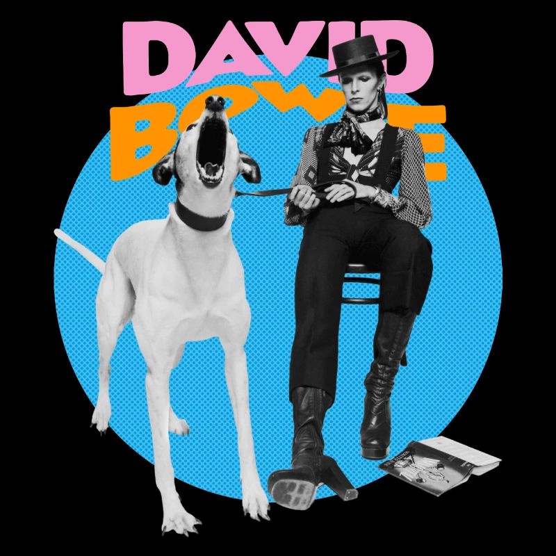 David Bowie Und Hund Max