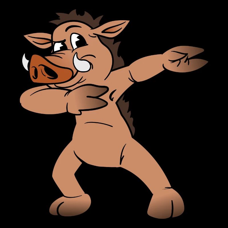 Dabbing Dab Warthog