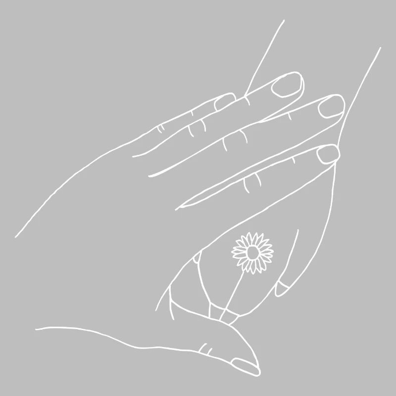 Hand mit Pfote
