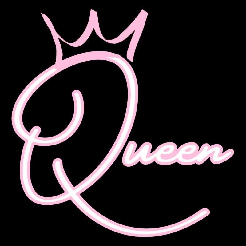 Queen-Logo mit Krone