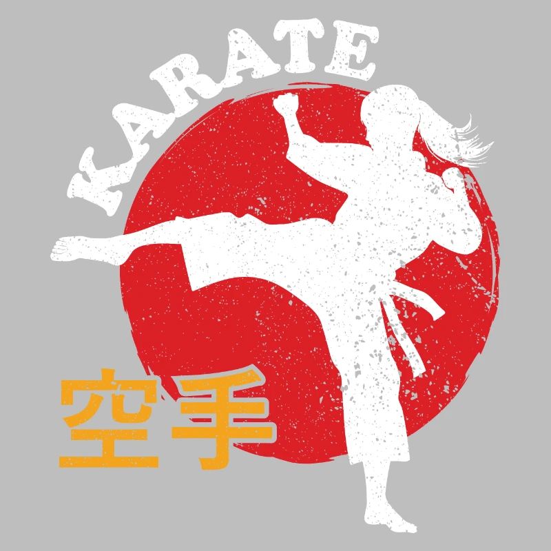 Karate-Mädchen