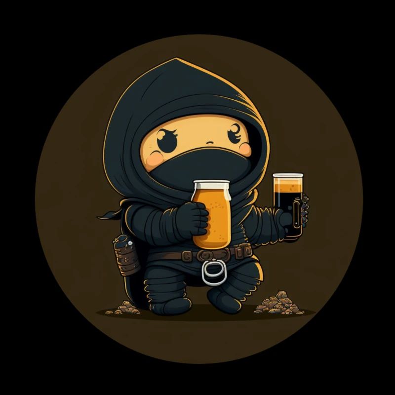A friendly Ninja with beer v3