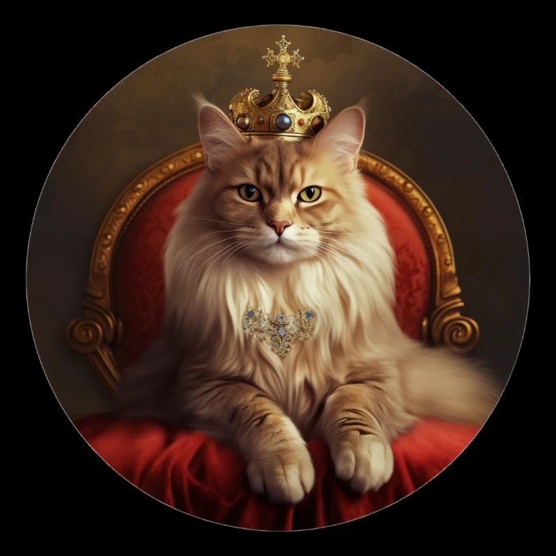 Königliche Katze