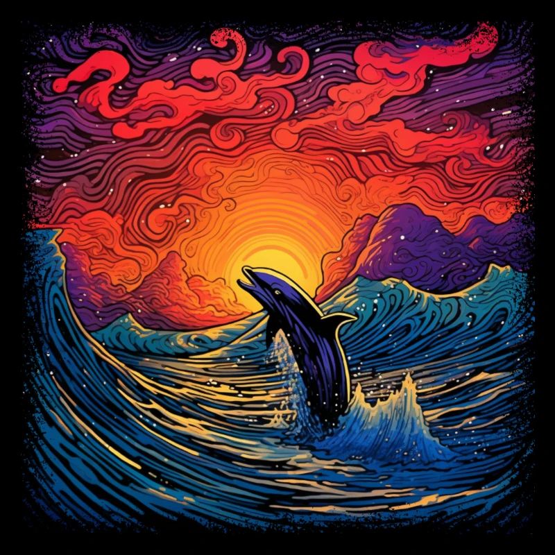 Catfish Tshirts Beach Mignon dauphin Présent Heureux