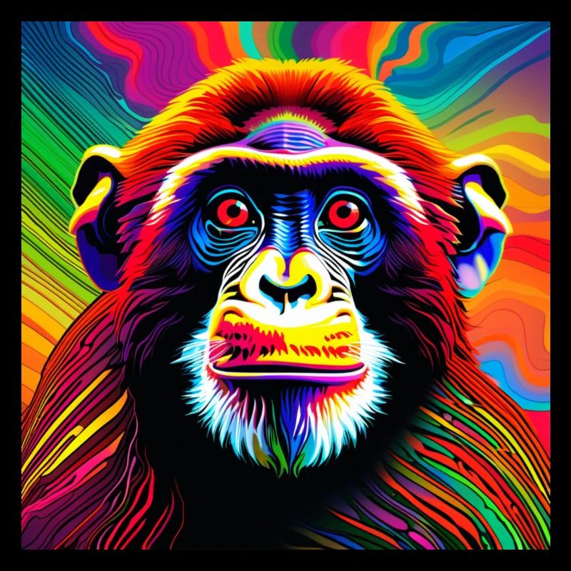 Trippy Affe