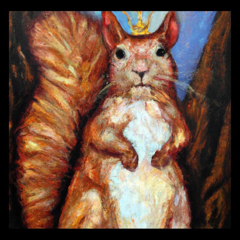 Das königliche Eichhörnchen