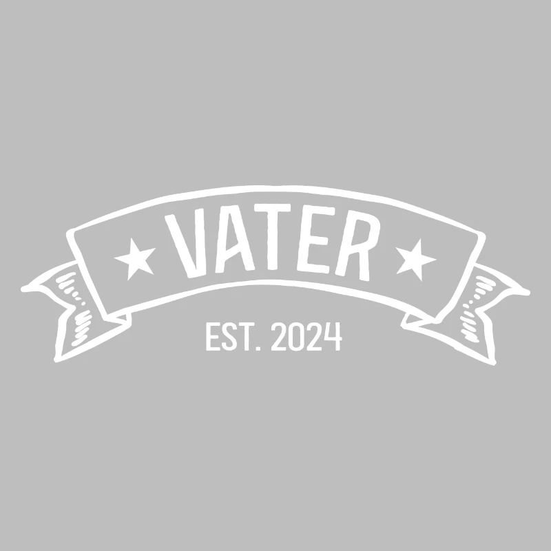 Vater 2024 Ich Werde Papa Werdender Dad est. 24