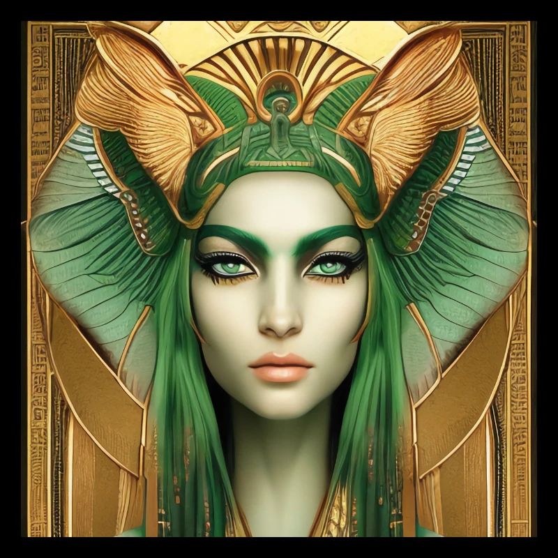 Déesse Neith, mère du soleil