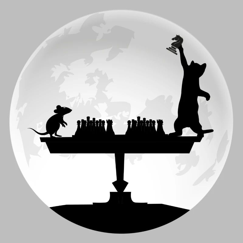 jeu d’échecs au clair de lune