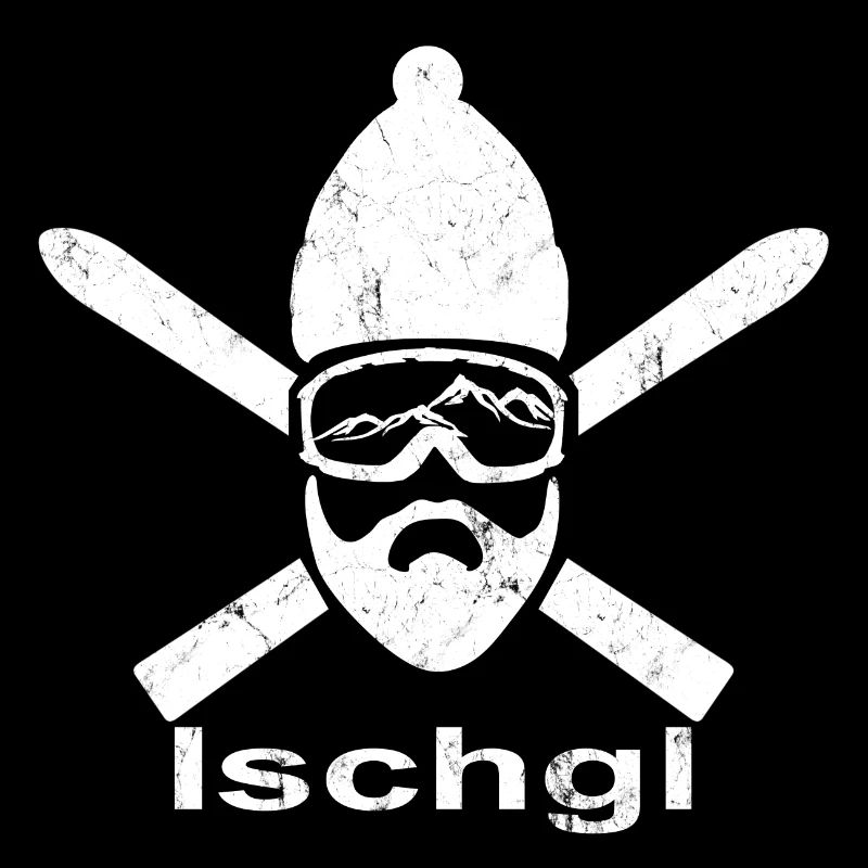Skifahrer Ischgl