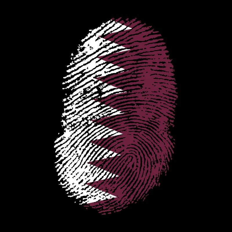 Qatar Shirt · Drapeau · ADN · Empreintes digitales