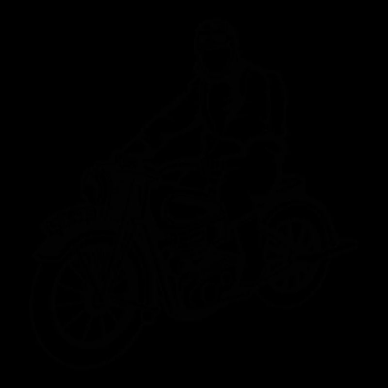 Chopper / Motorrad 04_schwarz