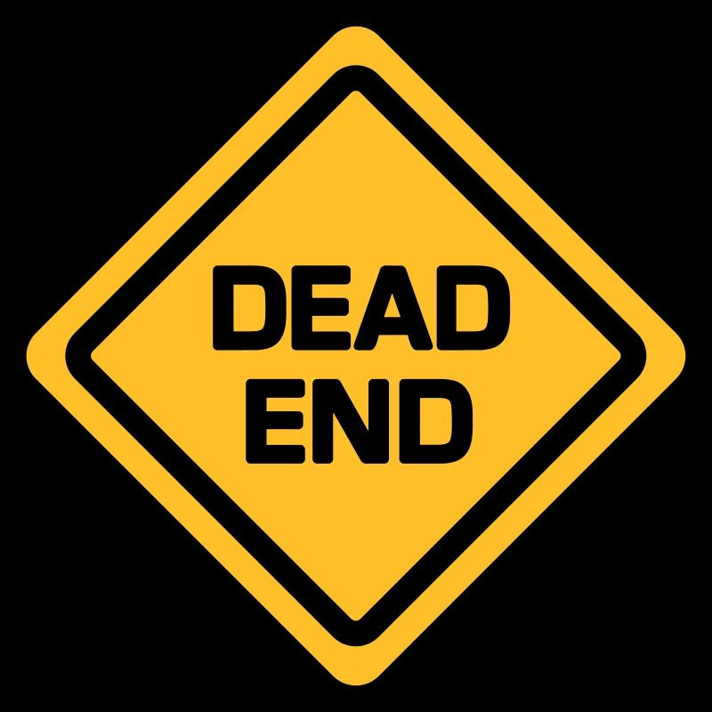sign dead end