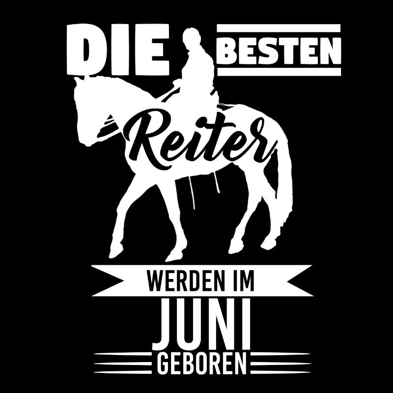 Reiter Reiten Geschenk Geburtstag Juni