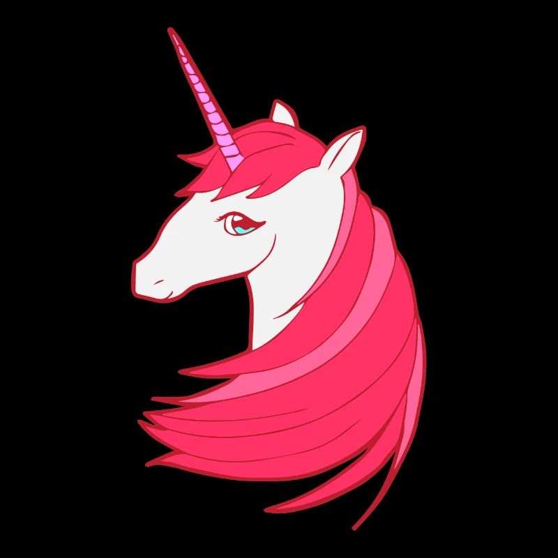 Das rote letzte Einhorn