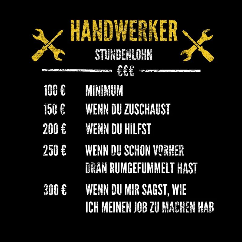 Stundenlohn | Handwerker