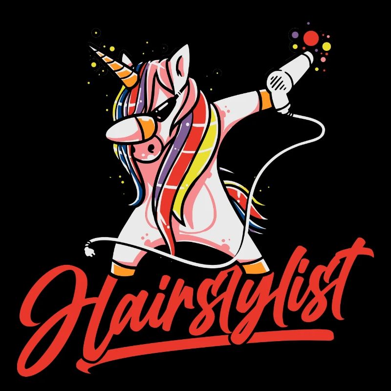 Coiffeur Coiffeur Cadeau Coiffeur Licorne Cheveux
