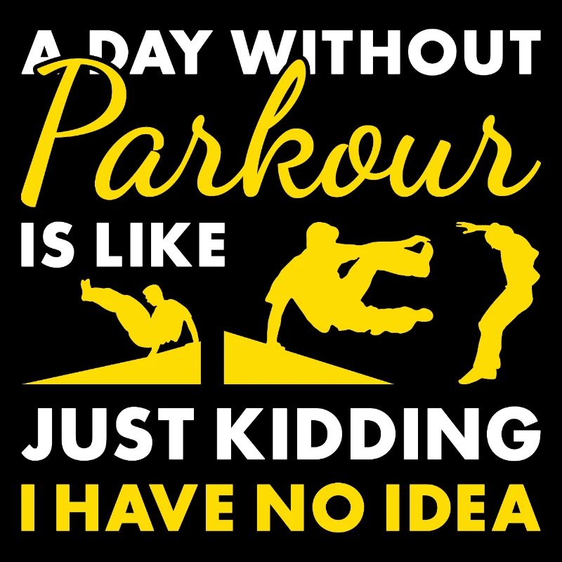 Traceur Une journée sans parkour