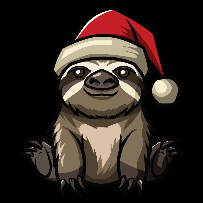 Faultier Weihnachten