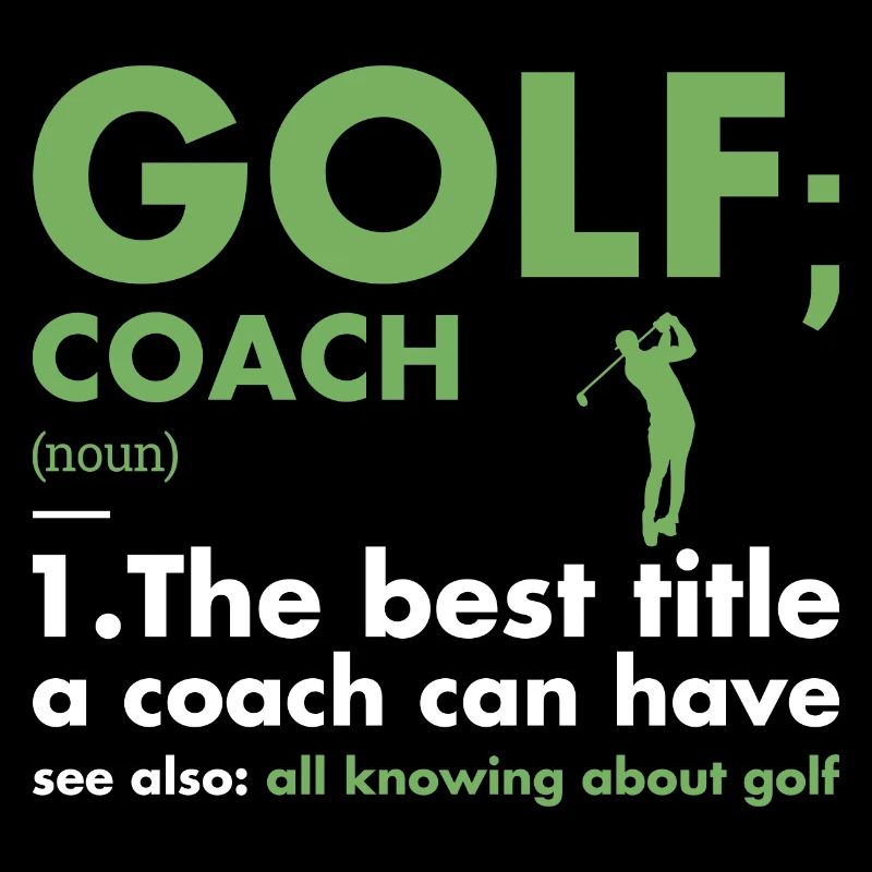 Sport Coach Definition Golf