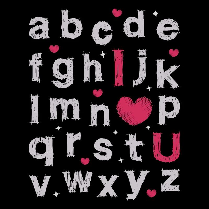 ABCD Ich liebe dich