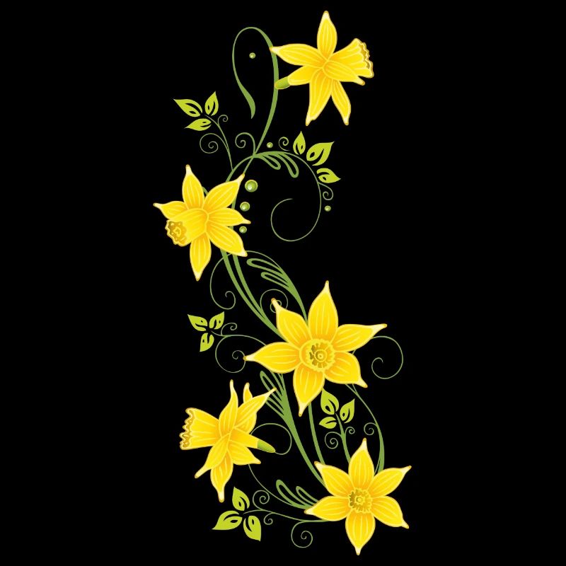 Pâques, jonquilles, jonquilles, printemps
