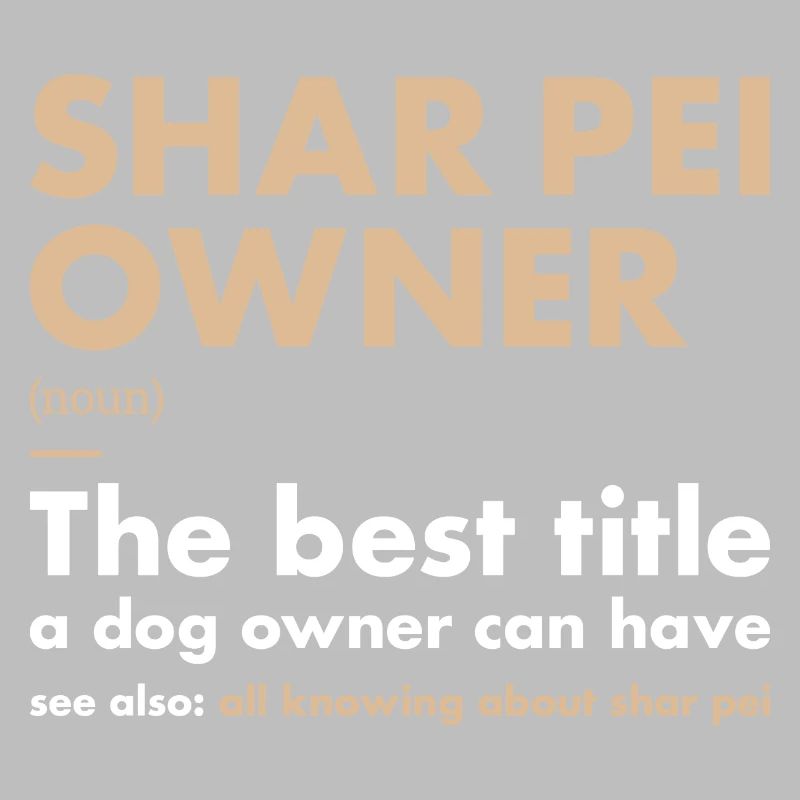 Shar Pei Owner Definition