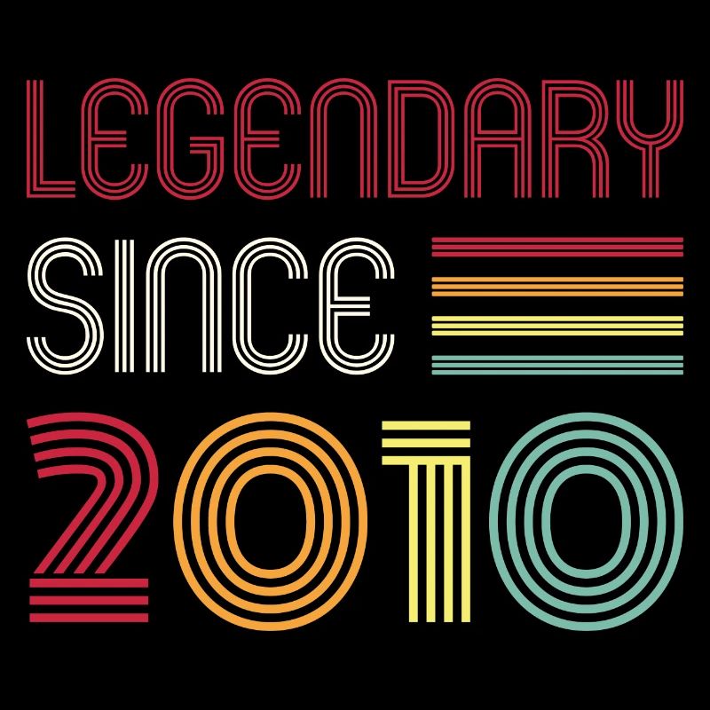 Birthday Legendary Since 2010