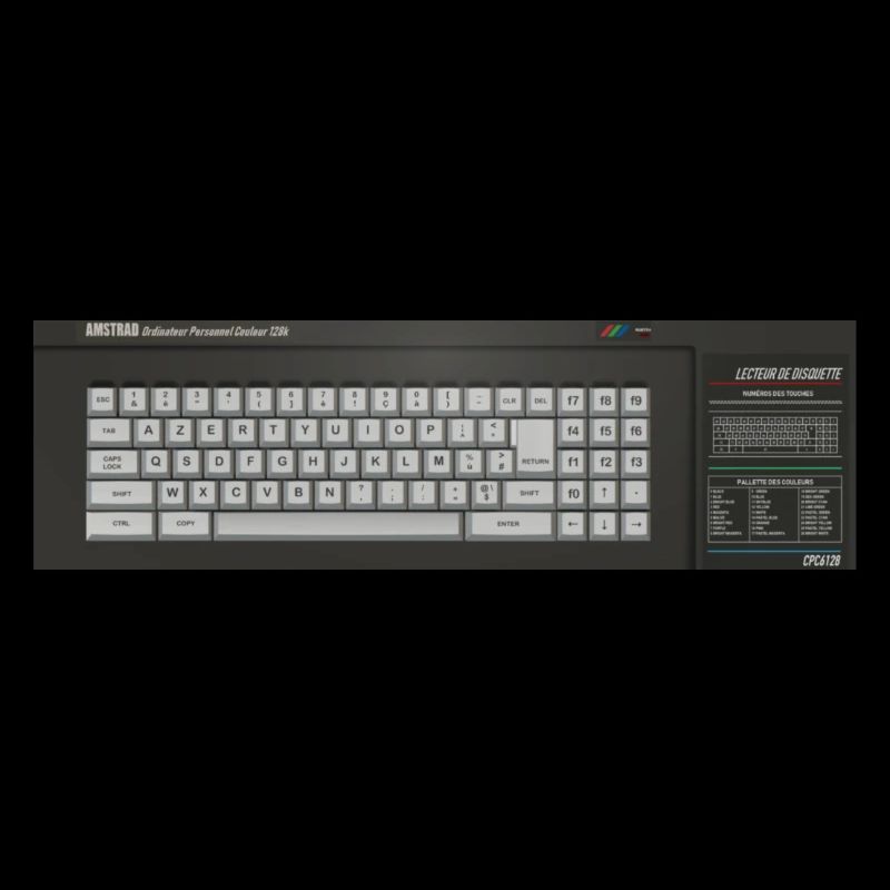Amstrad CPC 6128 – Design Rétro 01