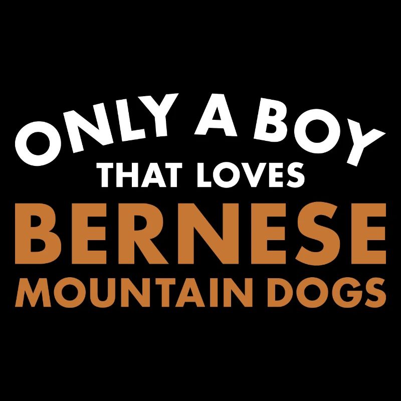 Seul un garçon qui aime le bouvier bernois