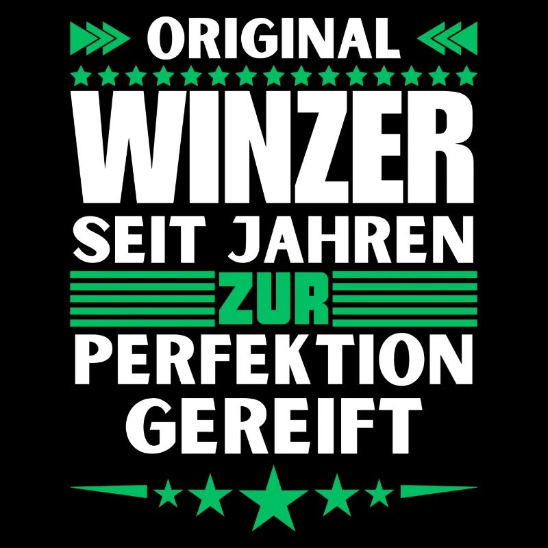 Zur Perfektion gereifter Winzer