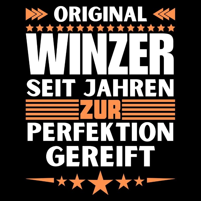 Zur Perfektion gereifter Winzer