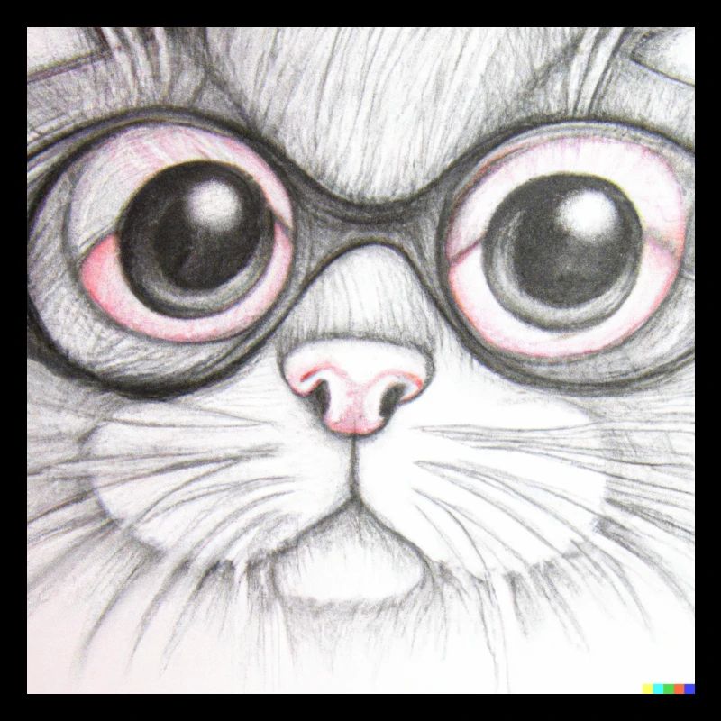 Chat de dessin animé mignon