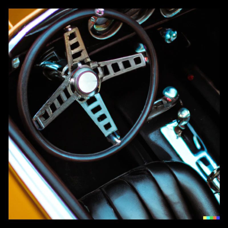 cooles vintage design eines Sport Autos