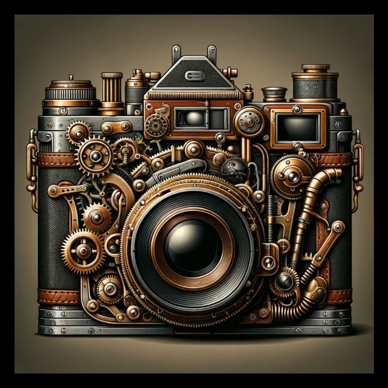Steampunk Kamera