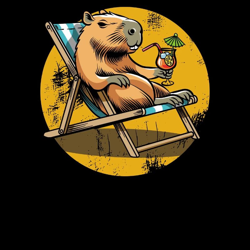 Don't worry be Cappy - Capybara - Urlaub