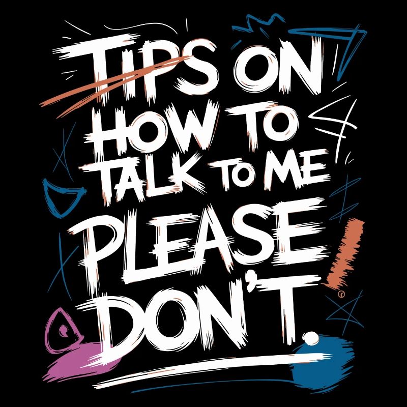 Introverted and conversation-free