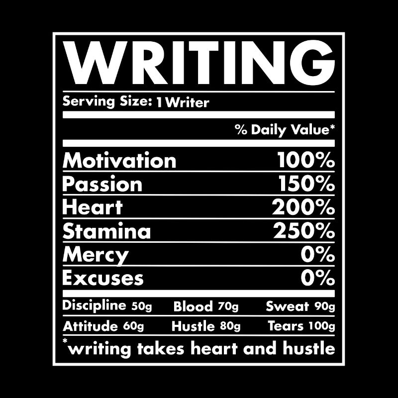 Writer Nutrition Writing
