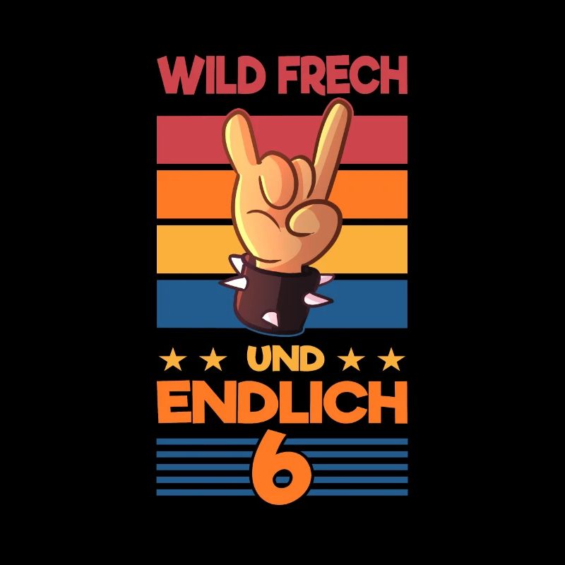 Wild Frech endlich 6 Rockmusik 6. Geburtstag