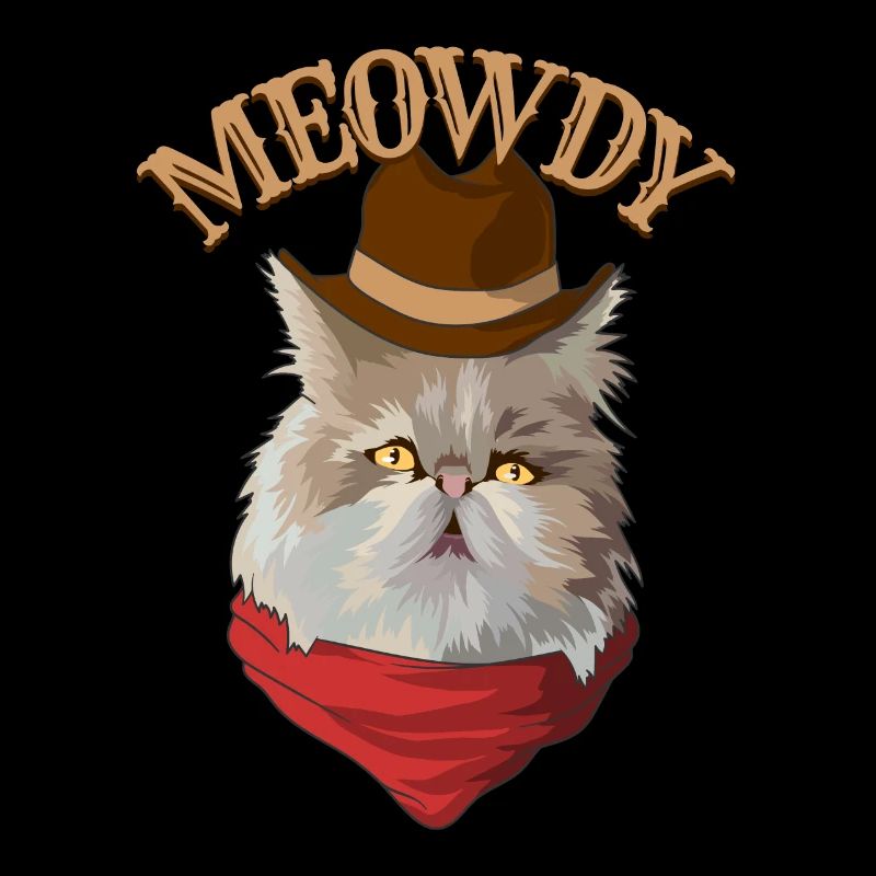 meowdy katze Geschenk