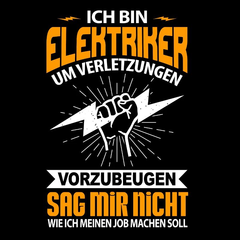 ich bin Elektriker - elektroinstallateur