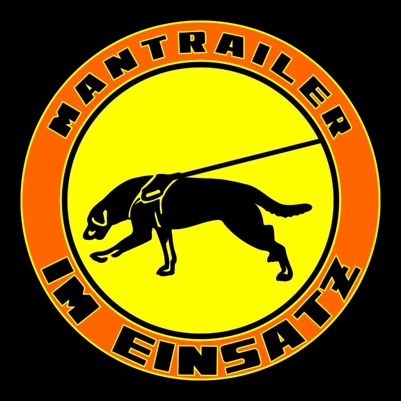 Mantrailer im Einsatz Beauceron