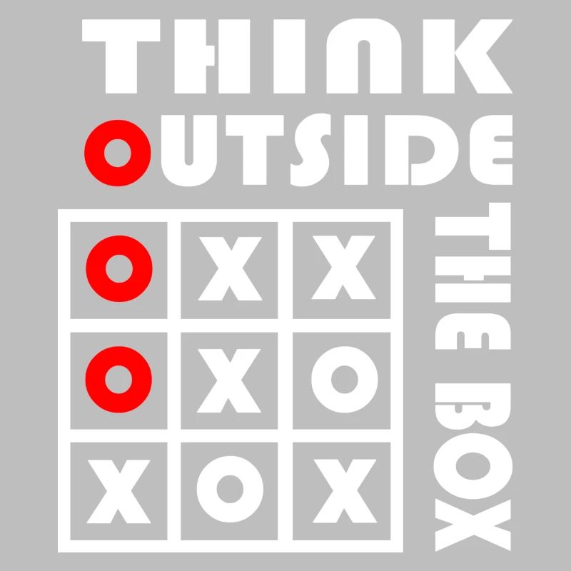 Think Outside The Box Querdenker Geek Geschenk