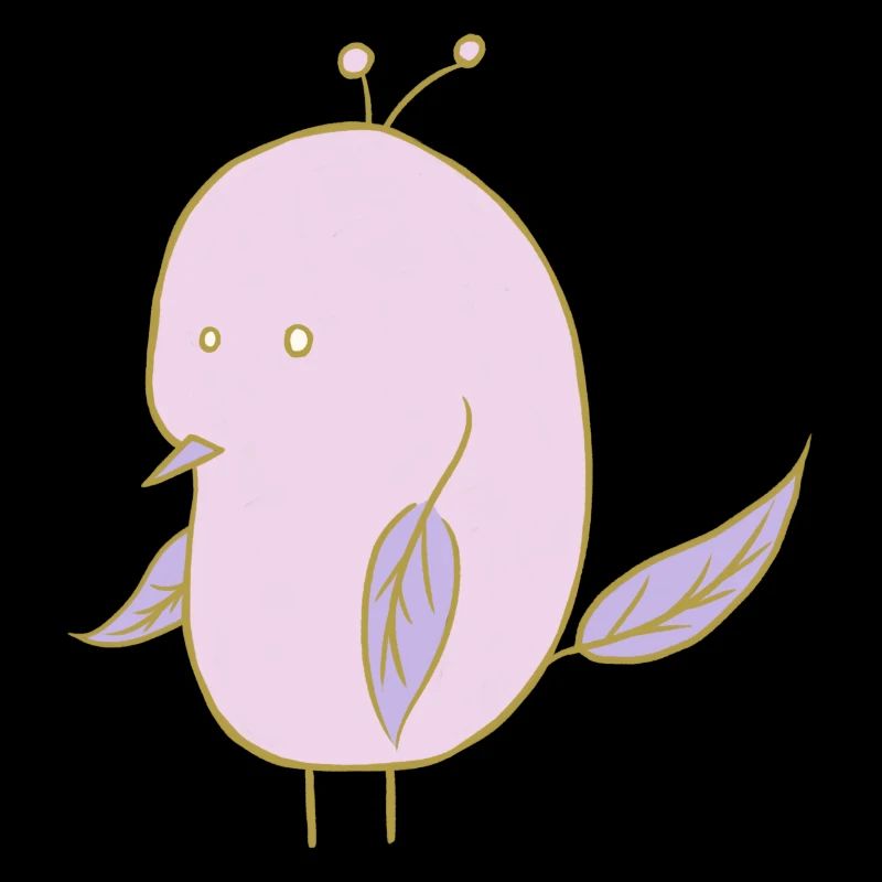Feuilles oiseau