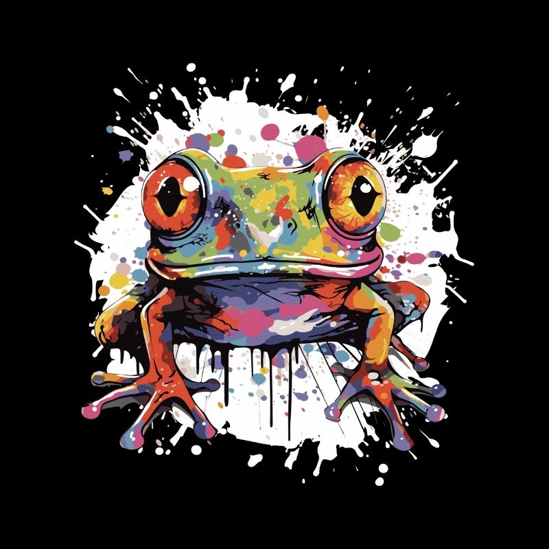 Frosch Tier Pop Art Tier