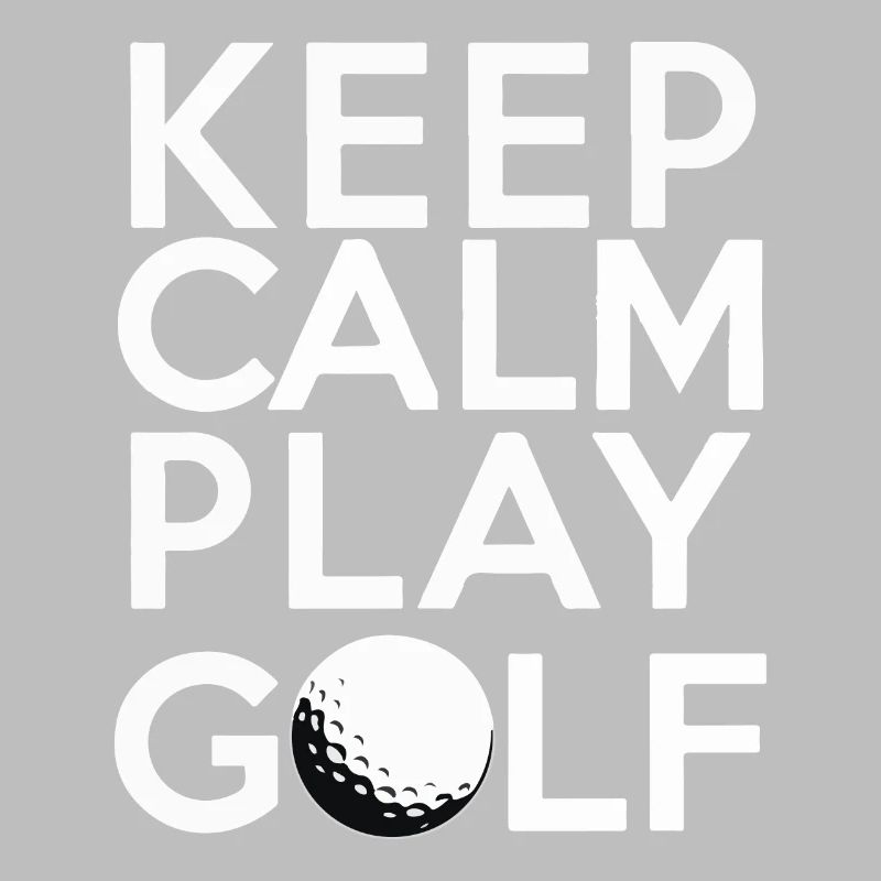 Keep Calm and Play Golf Geschenkidee