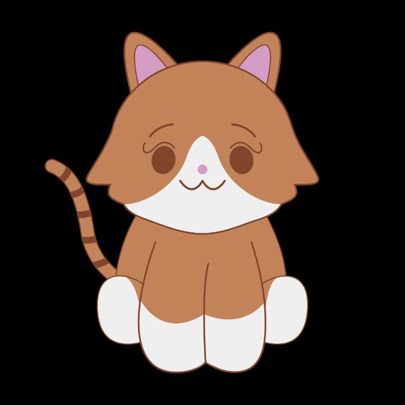Braune Tabby-Katze