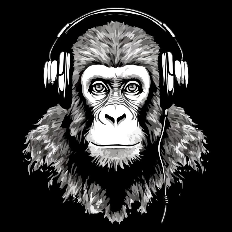 Chita le singe audiophile