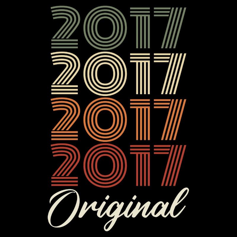 2017 Original Vintage Birthday Gift 2017