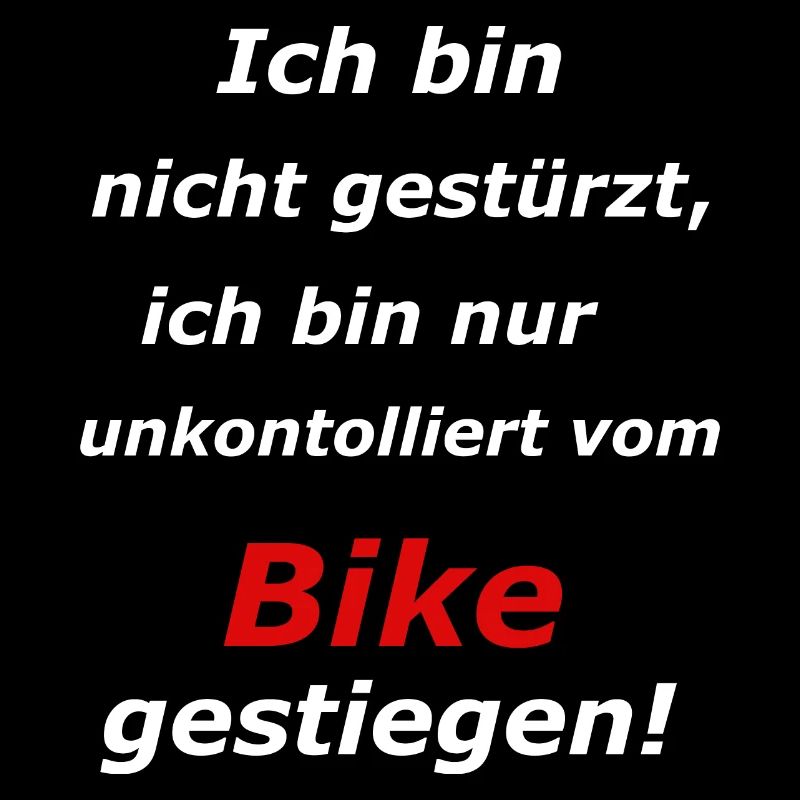 Ich bin nicht gestürzt White